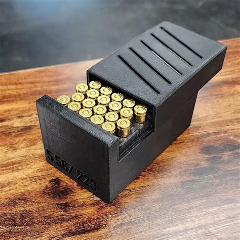 223 ammo metal box|223 ammo box 3d print.